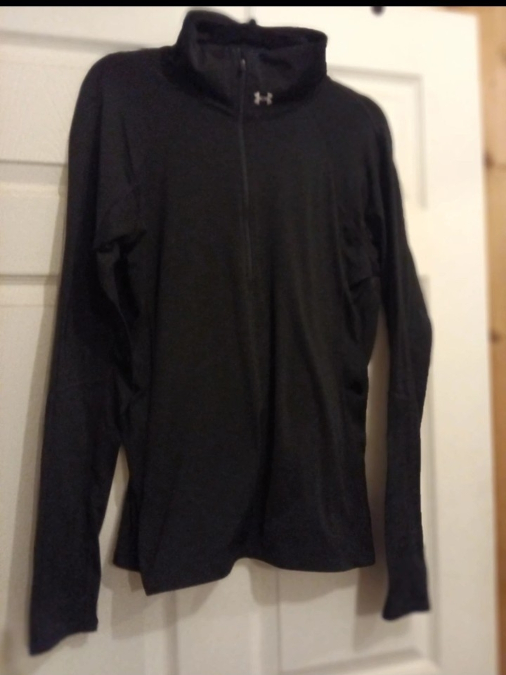 Under Armour Men's Black Half-Zip Performance Pullover